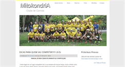 Desktop Screenshot of mitokondria.com.br